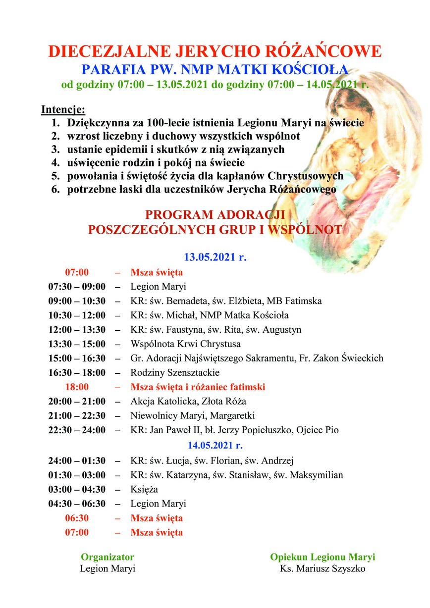 DIECEZJALNE JERYCHO RÓŻAŃCOWE