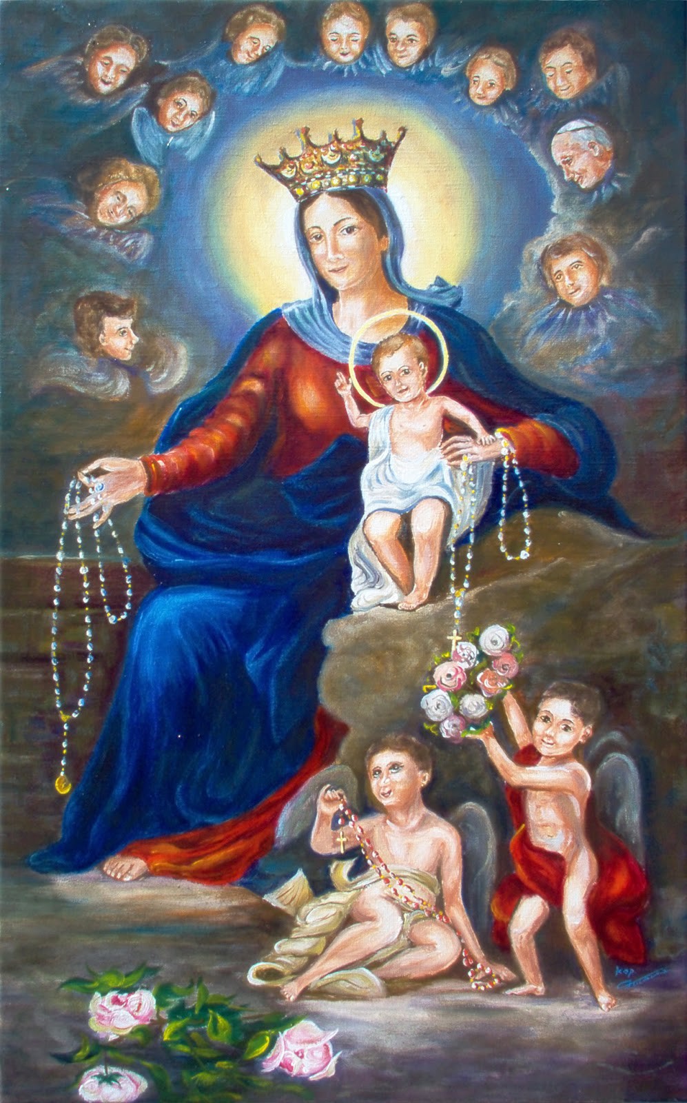 Dziś wspomnienie Najświętszej Maryi Panny Różańcowej.