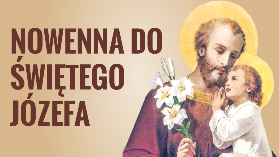 Zaproszenie na nowennę do św. Józefa