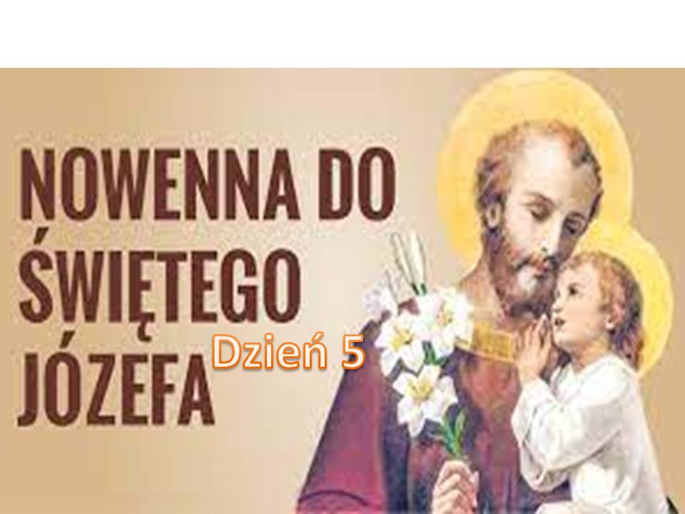 Nowenna do św. Józefa - dzień 5