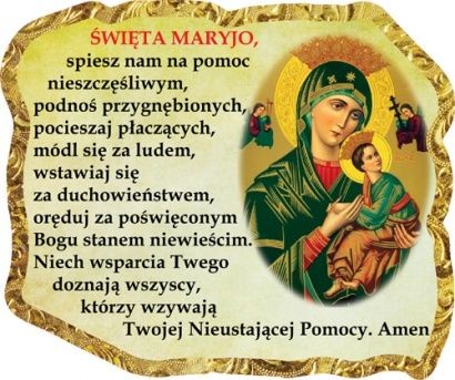 Matka, która nieustannie pomaga