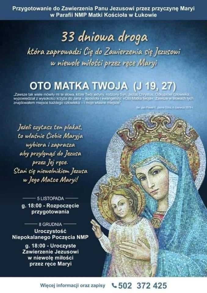 AKT OFIAROWANIA SIEBIE JEZUSOWI PRZEZ MARYJĘ WEDŁUG ŚWIĘTEGO LUDWIKA MARIĘ GRIGNION DE MONTFORT