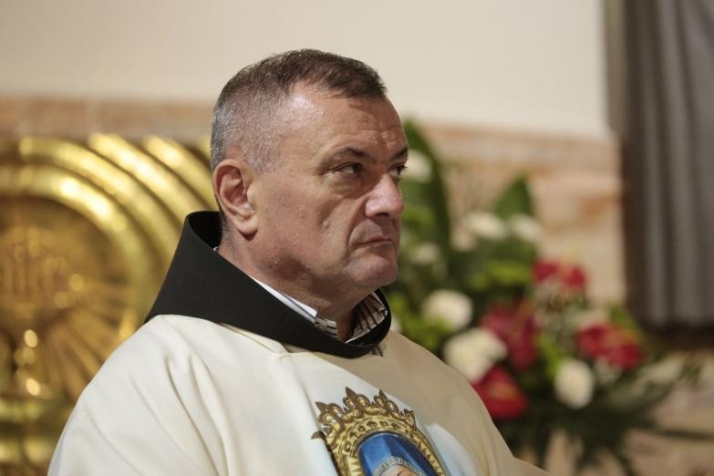 Ojciec Danko Perutina  w parafii NMP Matki Kościoła