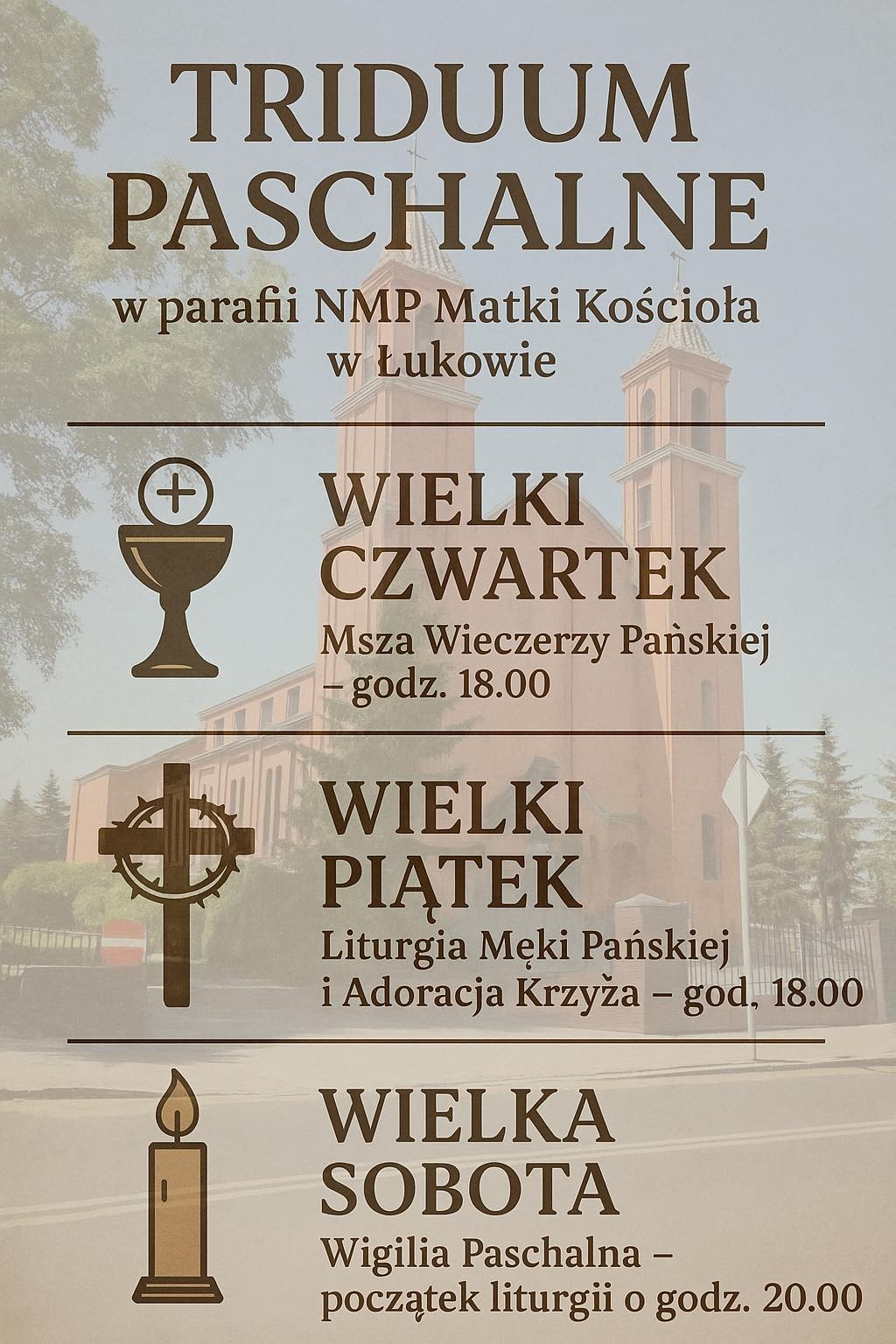 Drodzy Parafianie, Szanowni Goście!