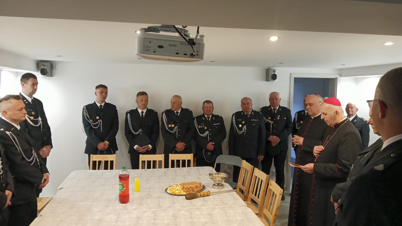 Spotkanie świąteczne druhów strażaków