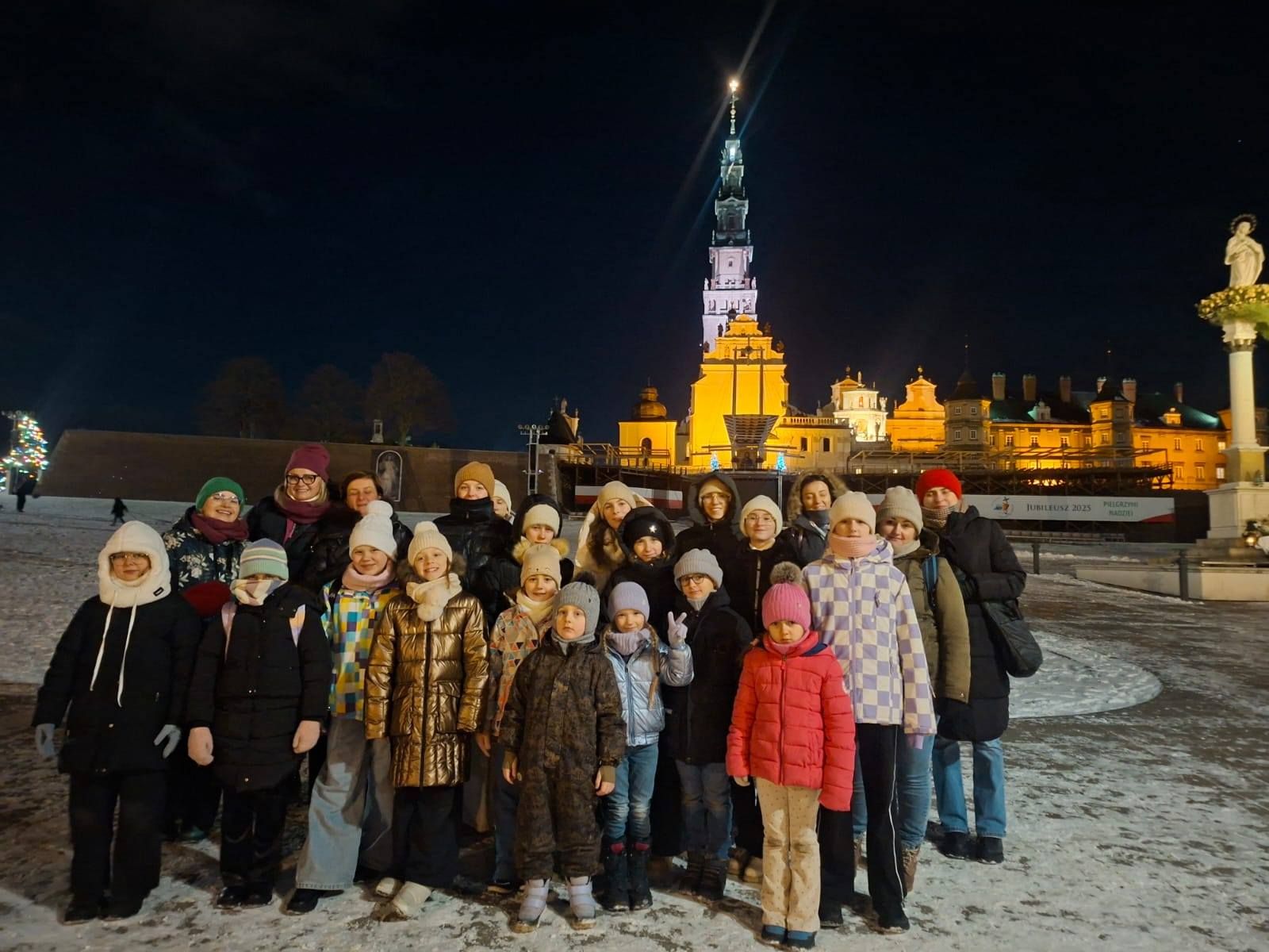Nasza schola na Jasnej Górze