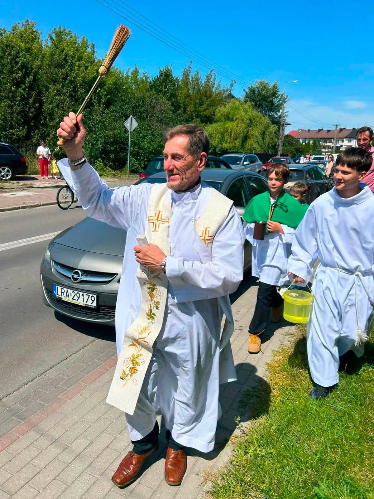 Poświęcenie pojazdów i błogosławieństwo kierowców